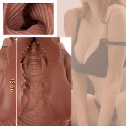 Nyx - Levensechte Pocket Pussy Zacht en duurzaam materiaal Realistische textuur vagina en strakke anus 2 in 1 gaten