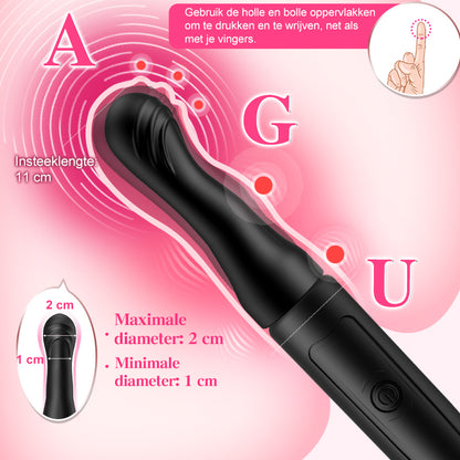 Verbeterde 4-in-1 orgasmepen met 3 verwisselbare accessoires