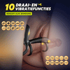 【Nieuw! 】Warren - 10 Rotaties + 10 Vibraties Premium Dual-Ring Cockring