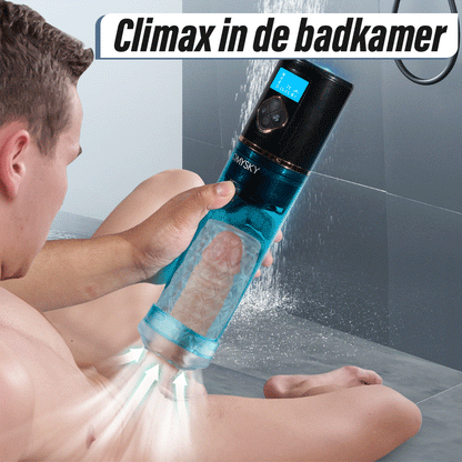 【Verzending op 10 augustus】Acmejoy - Markham Hydrotherapie Water Vortex Penispomp met 6 Vortex-standen