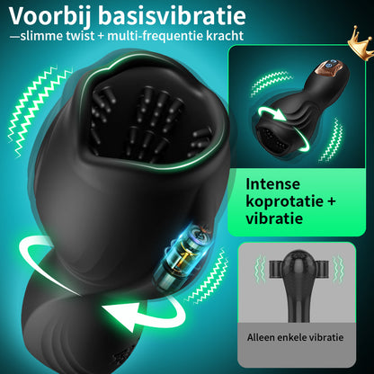 Alex - Intelligente Draaiende Multi-Frequentie Vibratie Eikel Trainer