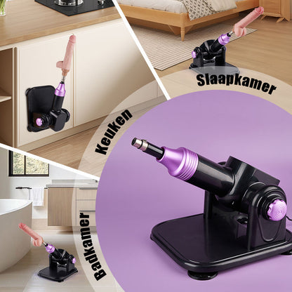 Thrust Master – Seksmachine met grotere motor, 180° verstelbaar, stuwende sextoy voor vrouwen
