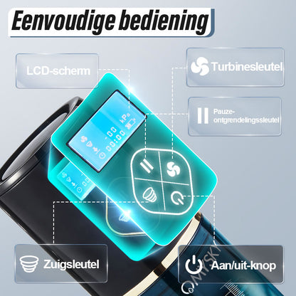 【Verzending op 10 augustus】Acmejoy - Markham Hydrotherapie Water Vortex Penispomp met 6 Vortex-standen