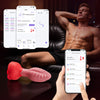 Sera - Tongvormige 360° roterende anale plug met rozenbasis voor vrouwen & mannen