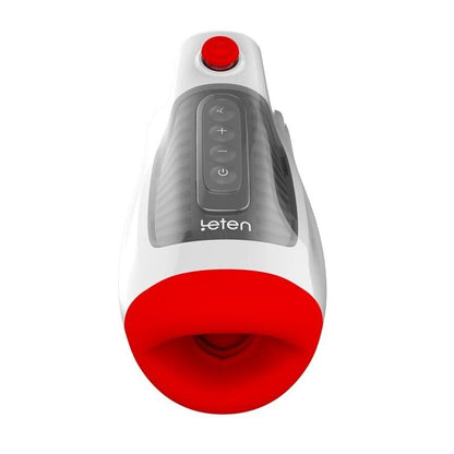 Ms.Agent - Leten 10 Vibreren & Vacuüm Luchtventiel Diepe Keel Mannelijke Masturbator