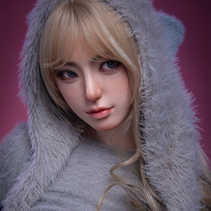 Zachtaardige en intellectuele Eloise - 148CM prachtige dubbele ring schoonheid simulatiepop