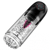 Poseidon 3-in-1 Bad Masturbator 7 Zuigt + 7 Draait De koning van de water masturbatie!