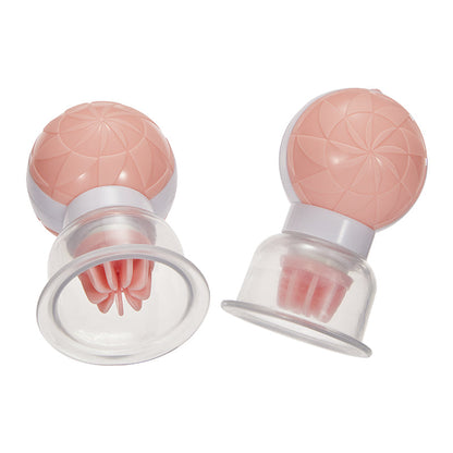 Tepelstimulatie Zuigpomp 10 Roterende vibratie Tepelvibrators Unisex