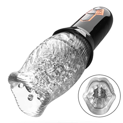 TORNADO - ORKAAN 2 IN 1 Oralsex Cup Masturbator 7 Rotatie 7 Vibration Acmejoy