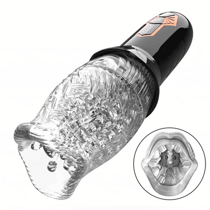 TORNADO - ORKAAN 2 IN 1 Oralsex Cup Masturbator 7 Rotatie 7 Vibration Acmejoy