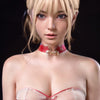 Cherry -- 148CM blonde bruine ogen bloemblaadjesmeisjespop, de ultieme keuze voor seks 40KG
