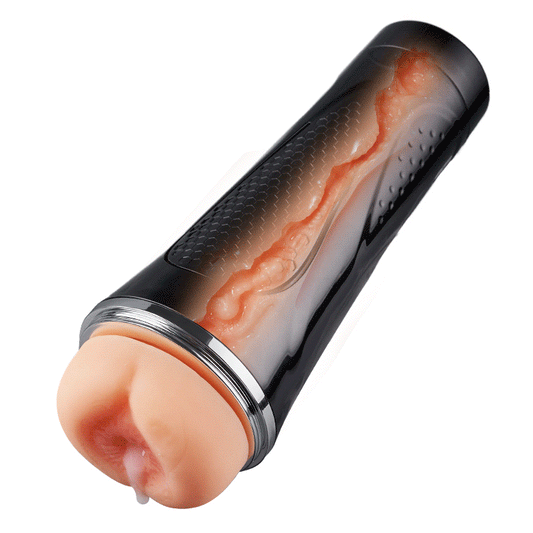 Anal Bliss Pro-Gesimuleerd pellet-gevoel kanaal Anale ingang Handmatig knijpen Mannelijke Masturbator