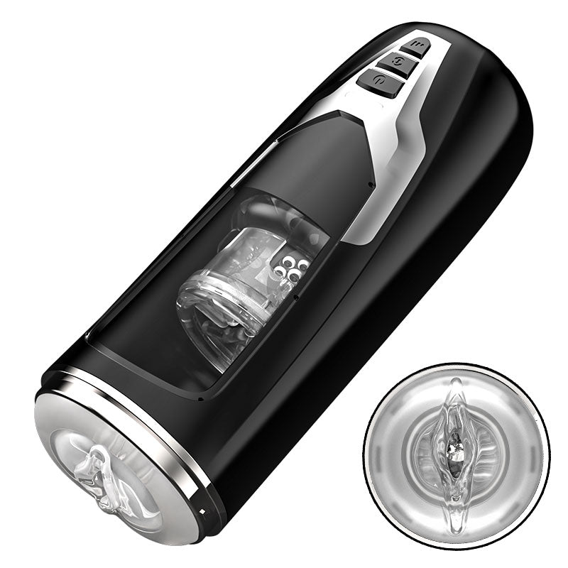 【HOT】Warrior Swirl 3 IN 1 Automatische Masturbator Cup