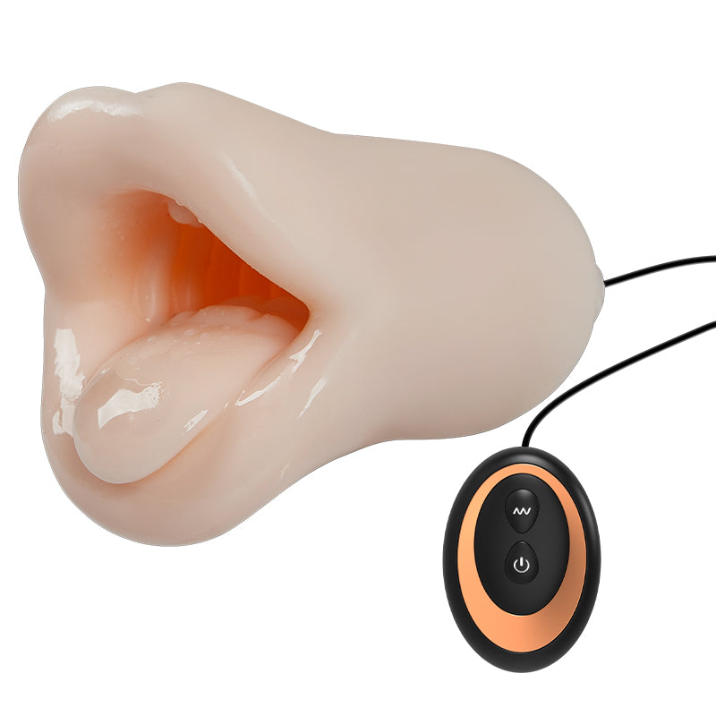 【Verzending op 10 juni】Reina - 10 vibraties eikel trainer Orale seks Precisietraining