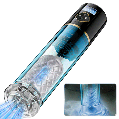 【Verzending op 10 augustus】Acmejoy - Markham Hydrotherapie Water Vortex Penispomp met 6 Vortex-standen