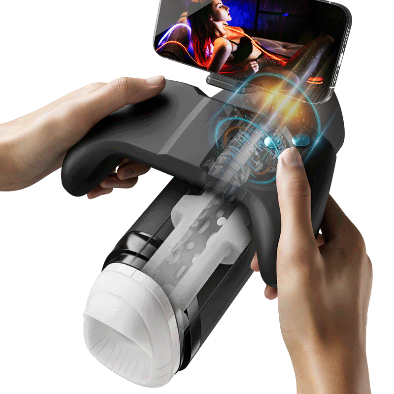 Turbo 10-Modus Explosieve Stroker – Immersief Gamepad-ontwerp met Telefoonhouder