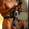 【Flitsverkoop: 30% KORTING】Hazel - 9 Vibraties & Swing & Thrust Handsfree Taille Strap-On Mannelijke Masturbator