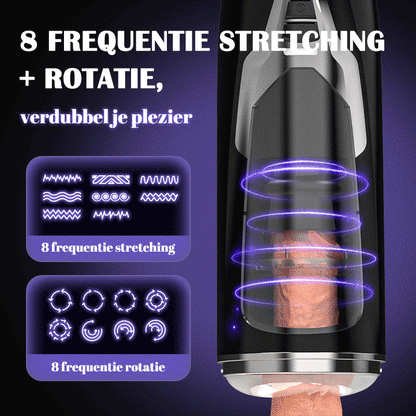 【HOT】Warrior Swirl 3 IN 1 Automatische Masturbator Cup