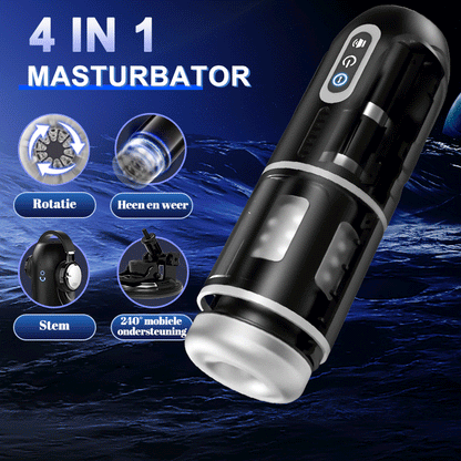 【HOT】Chainsaw -  3 IN1 Automatische Cup Masturbator