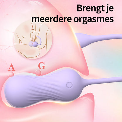 Elf — 9-Frequentie Vibratie en Rotatie, 360° Volledige Stimulatie Vibrator