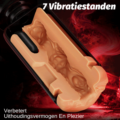 ThrustMax Hands-Free Automatische Masturbator Cup met Standaard