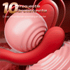 Little Rose - 10-frequentie beet, 10-frequentie vibratie, ultrazachte vrouwelijke vibrator