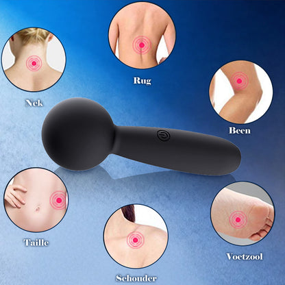 Mini-massager met 10 standen voor seksueel plezier voor vrouwen en koppels