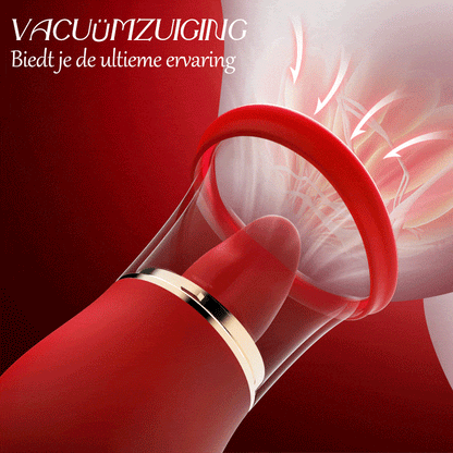 Fopspeen Zuigen Trilling Clitoris Vibrator Tepel Stimulatie