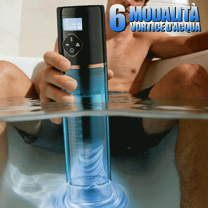 【Verzending op 10 augustus】Acmejoy - Markham Hydrotherapie Water Vortex Penispomp met 6 Vortex-standen