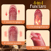 LickMax - UPGRADED 26,5 cm Langere Likkende Verwarmende Stootende Schommelende Levensechte Dildo