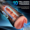Challenger - 10 Vibraties, 5 Zuigmodi, Ultra-Realistische Vagina, Gesimuleerde Masturbator