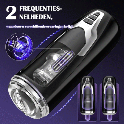 【HOT】Warrior Swirl 3 IN 1 Automatische Masturbator Cup