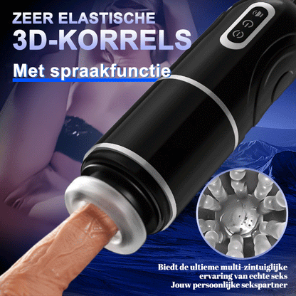 【HOT】Chainsaw -  3 IN1 Automatische Cup Masturbator