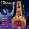 【Black Friday Bestseller】5 Zuigen 10 Vibrerende Gesimuleerde Vagina Ingang Mannelijke Masturbatie Cups
