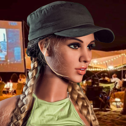 Tanya-166 CM Levensechte Amerikaanse vrouwelijke soldaat sekspop 30 kg