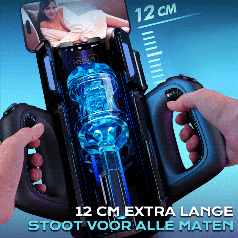 【Gratis verzending】LETEN 10 Krachtige motormasturbator met hoge snelheid en telefoonhouder
