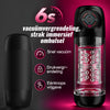 Poseidon 3-in-1 Bad Masturbator 7 Zuigt + 7 Draait De koning van de water masturbatie!