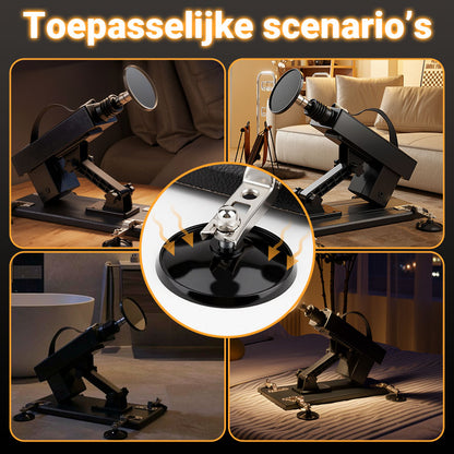 DualStorm - Automatische Stootmasturbator met Dubbele Ingang voor Mannen voor een Realistische Ervaring