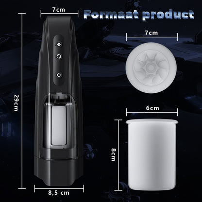 10 Thrusting Rotatie Wing-achtige mannelijke Masturbator