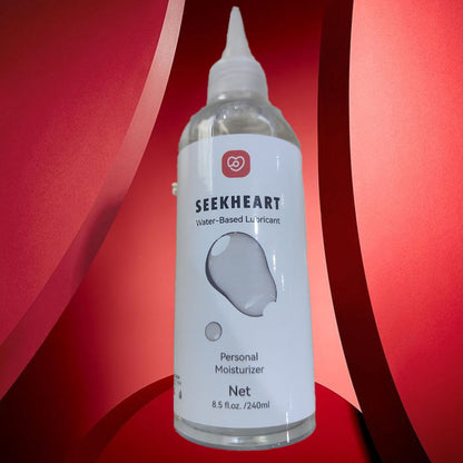 Seekheart - 240 ml Glijmiddel op Waterbasis – Zijdezacht Genot voor Eindeloze Intimiteit