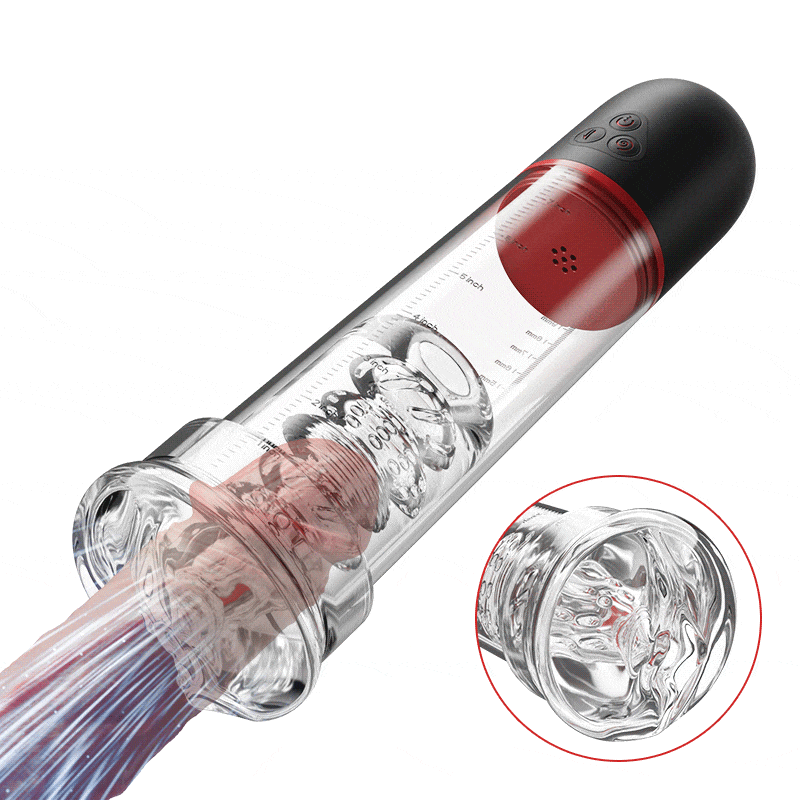 2 IN1 9 Vibratie 3 Zuigmodi Penispomp S-HANDE