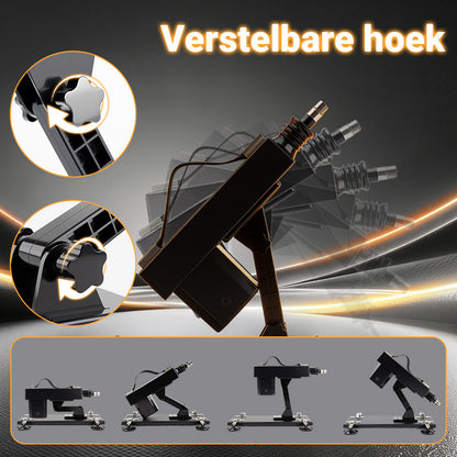 DualStorm - Automatische Stootmasturbator met Dubbele Ingang voor Mannen voor een Realistische Ervaring