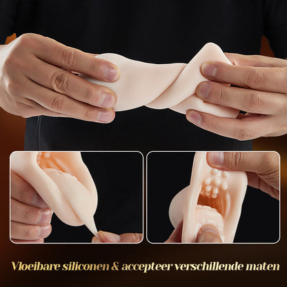 【Verzending op 10 juni】Reina - 10 vibraties eikel trainer Orale seks Precisietraining