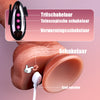 Neil - Realistische Dildo 9 Vibratie 3 Telescopische Schommel  Verwarming 22.5CM