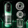 Heaven - 5-in-1 Automatische Masturbator Roterend Stotend Zuigend Vibrerend Likken Stroker