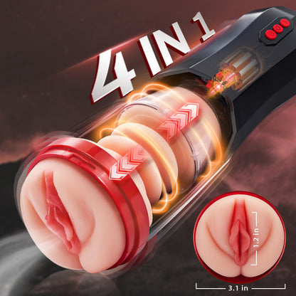 ROKA - 4 IN 1 Cup Masturbator Acmejoy