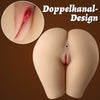 【Anbei】Mooi en verleidelijk poesje, realistische tweekanaals masturbator
